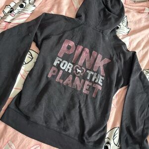 vintage pink hoodie